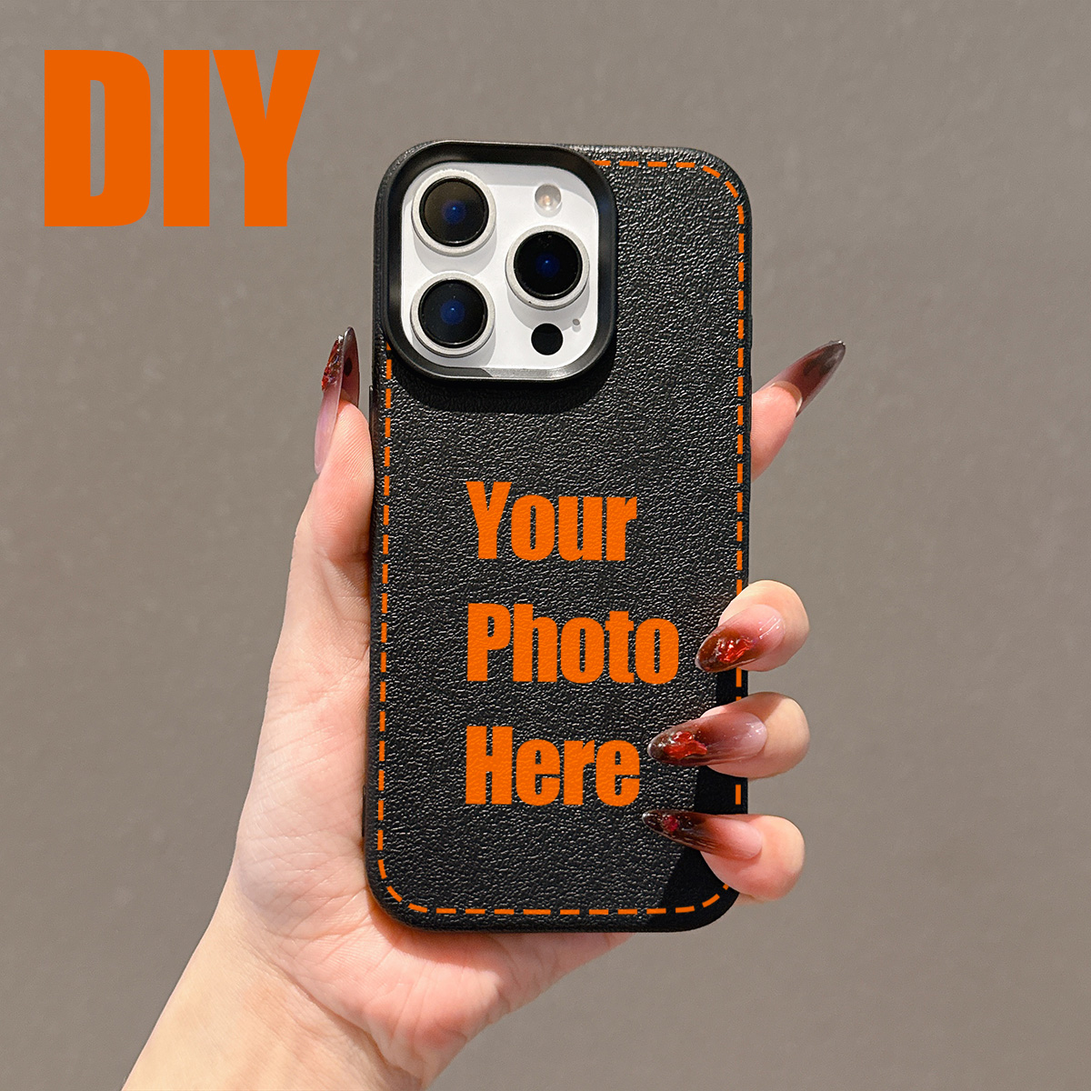 Vivo X200 - DIY Mode Aangepaste Lichee lederen patroon