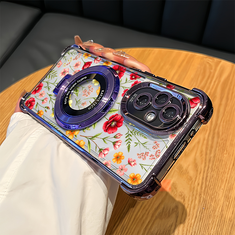 Bloemenpatroon Telefoonhoesje  - Vivo V40 recensie en prijs