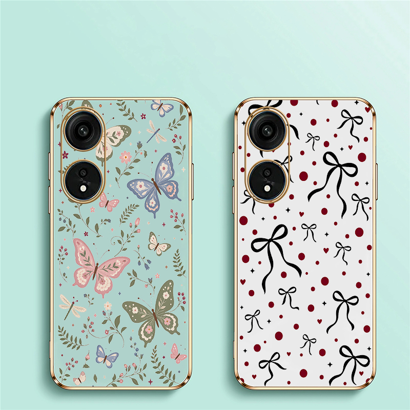 Vlinderdesign hoesje voor OPPO - Oppo A78 recensie en prijs