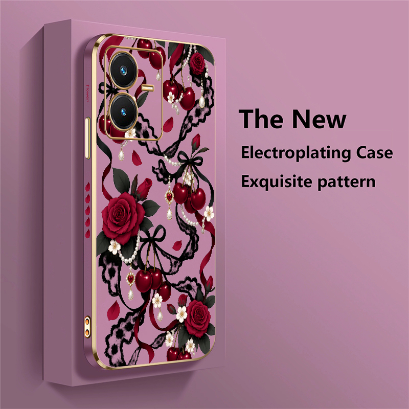 Rozenprint hoesje voor Vivo Y2 - Vivo Y28 recensie en prijs