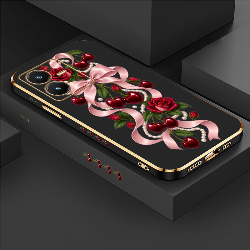 Bow Cherry Case voor Vivo Y28  - Vivo Y28 recensie en prijs